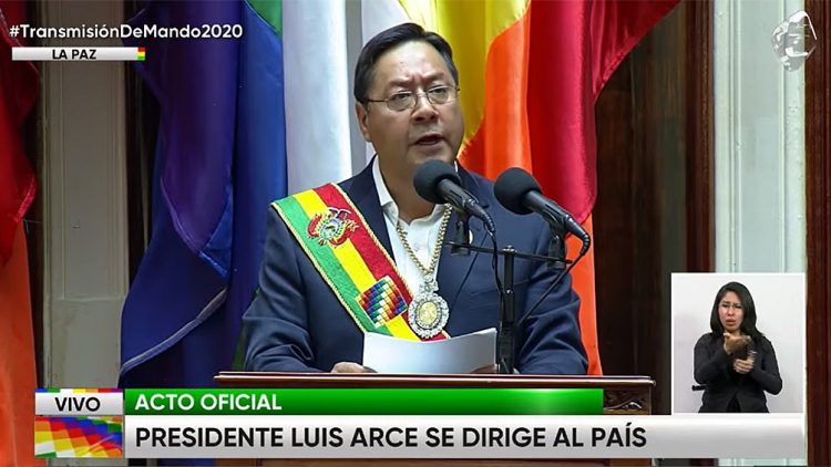 Luis Arce Catacora Asumió Como Nuevo Presidente De Bolivia Ar 1730