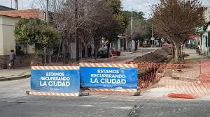 La Municipalidad avanza con obras de recuperación de calzadas