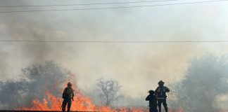 La Municipalidad solicita extremar cuidados por vientos y riesgo de incendio.