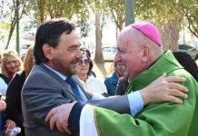 Sáenz pidió a Cargnello que los peregrinos tengan un lugar especial en la procesión del Milagro